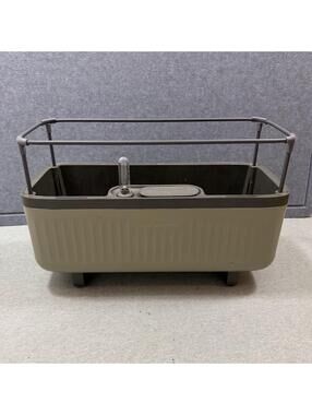 Vego Garden Herb Indoor Plant Box Self Watering Planter with Trellis Sage Green